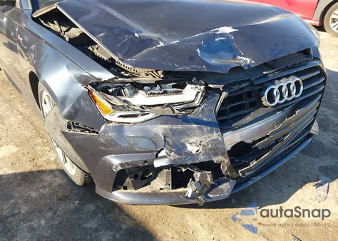 2016 Audi A6 3.0T Premium Plus from USA, damaged, VIN WAUFGAFC5GN166019